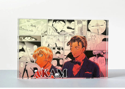 A Cool Anime Gift, AniPanel Manga Art - Detective Conan: Shuichi Akai and Rei Furuya