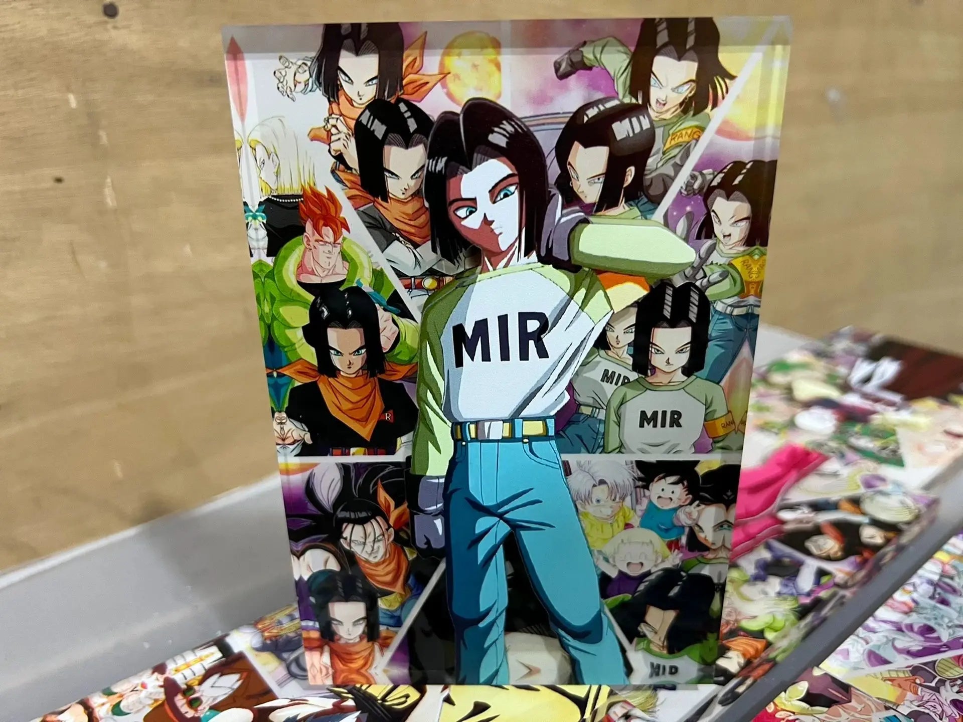 AniPanel Manga Art- Dragon Ball: Android 17 anime gift