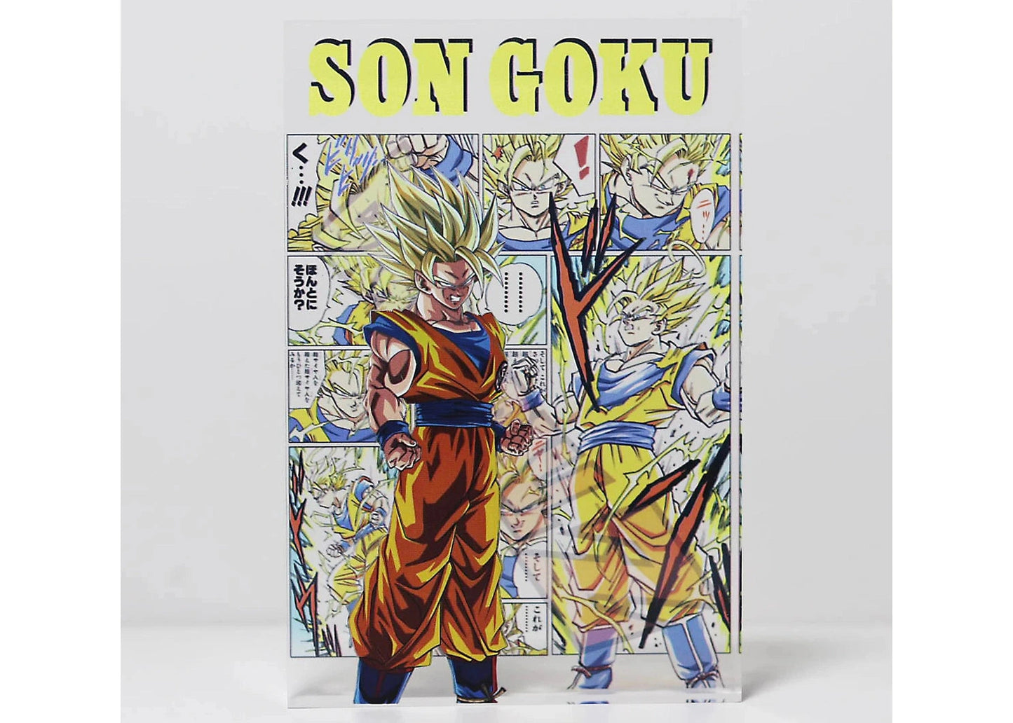 AniPanel Manga Art - Dragon Ball: Goku SSJ2 anime gift