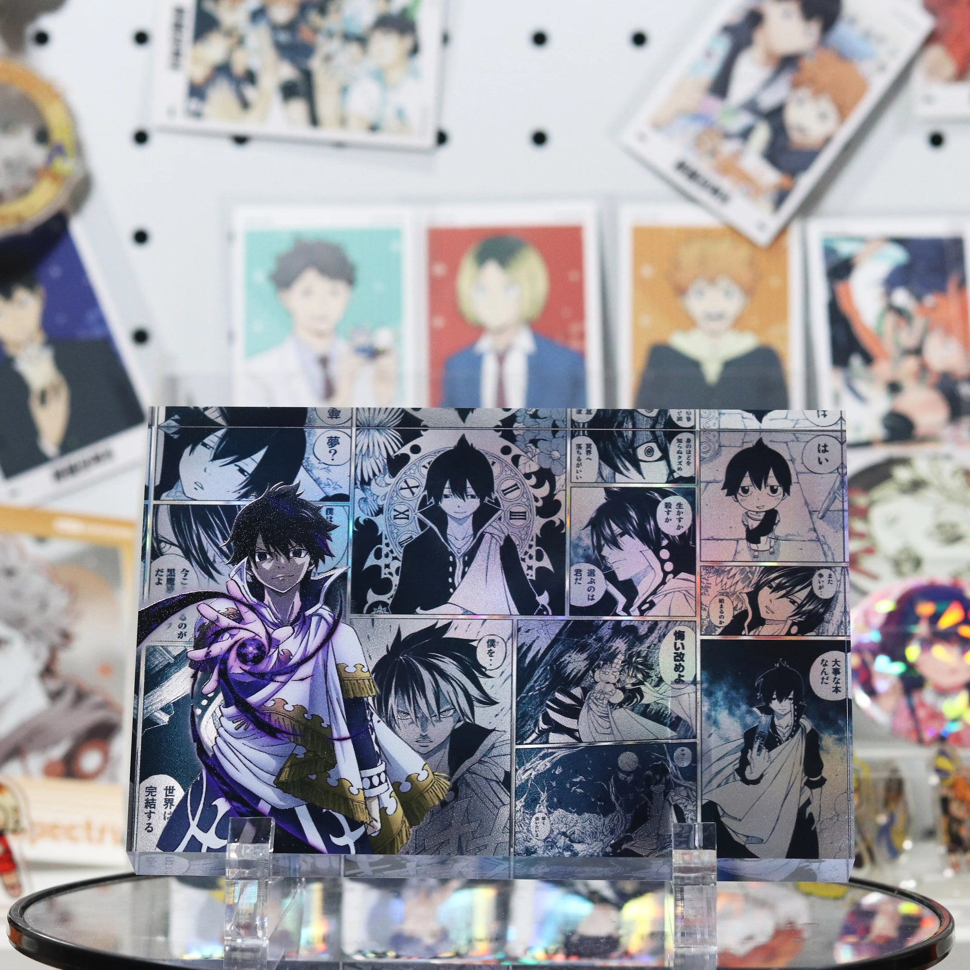 AniPanel Manga Art- Fairy Tail: Zeref Dragneel anime gift