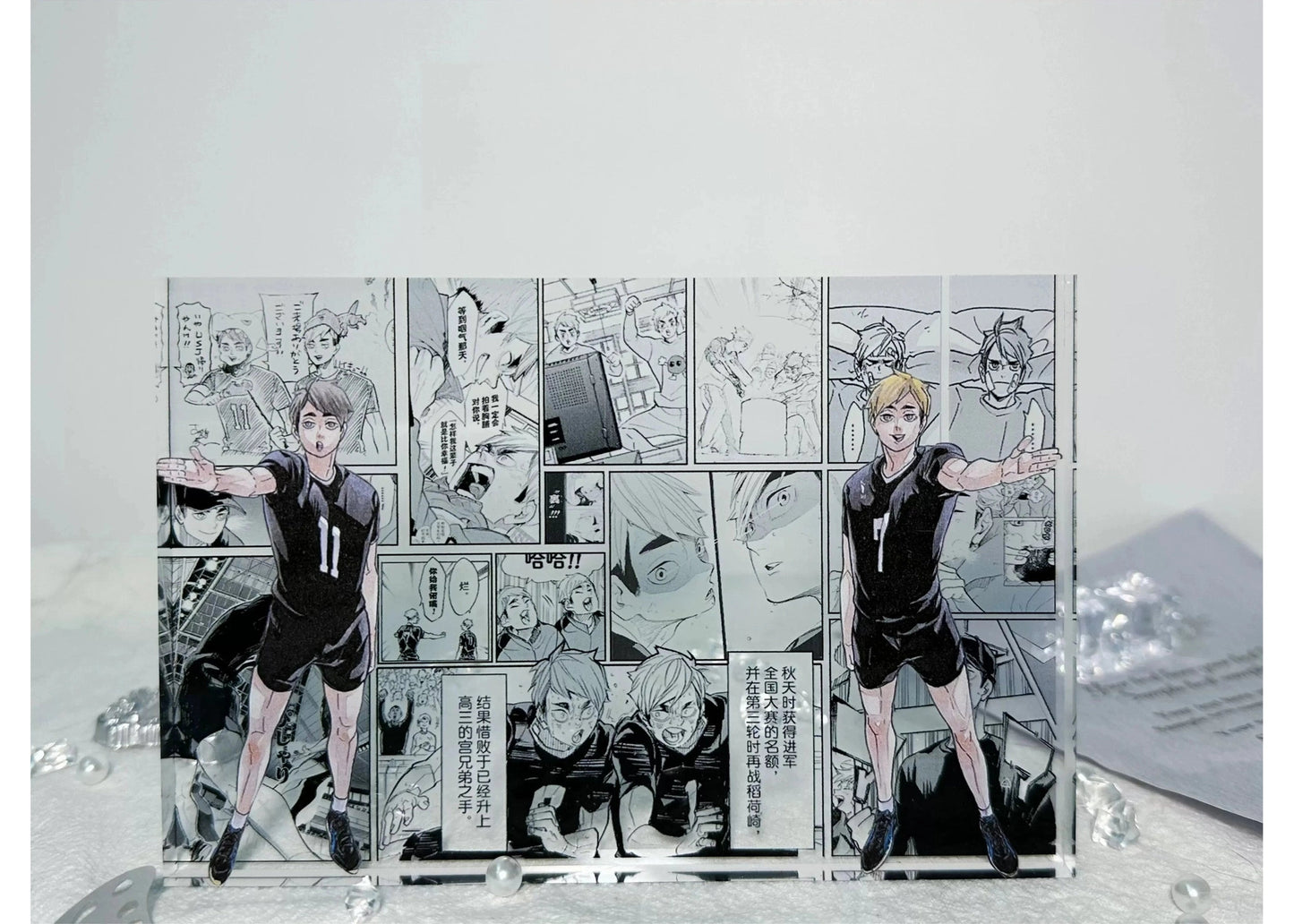 A Cool Anime Gift, AniPanel Manga Art - Haikyuu!!: Atsumu & Osamu Miya