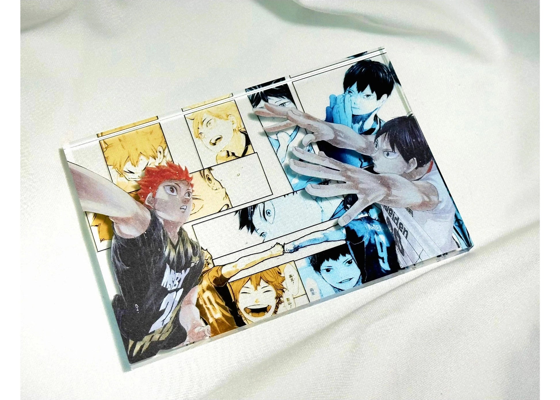 A Cool Anime Gift, AniPanel Manga Art - Haikyuu!!: Hinata Shoyo & Tobio Kageyama