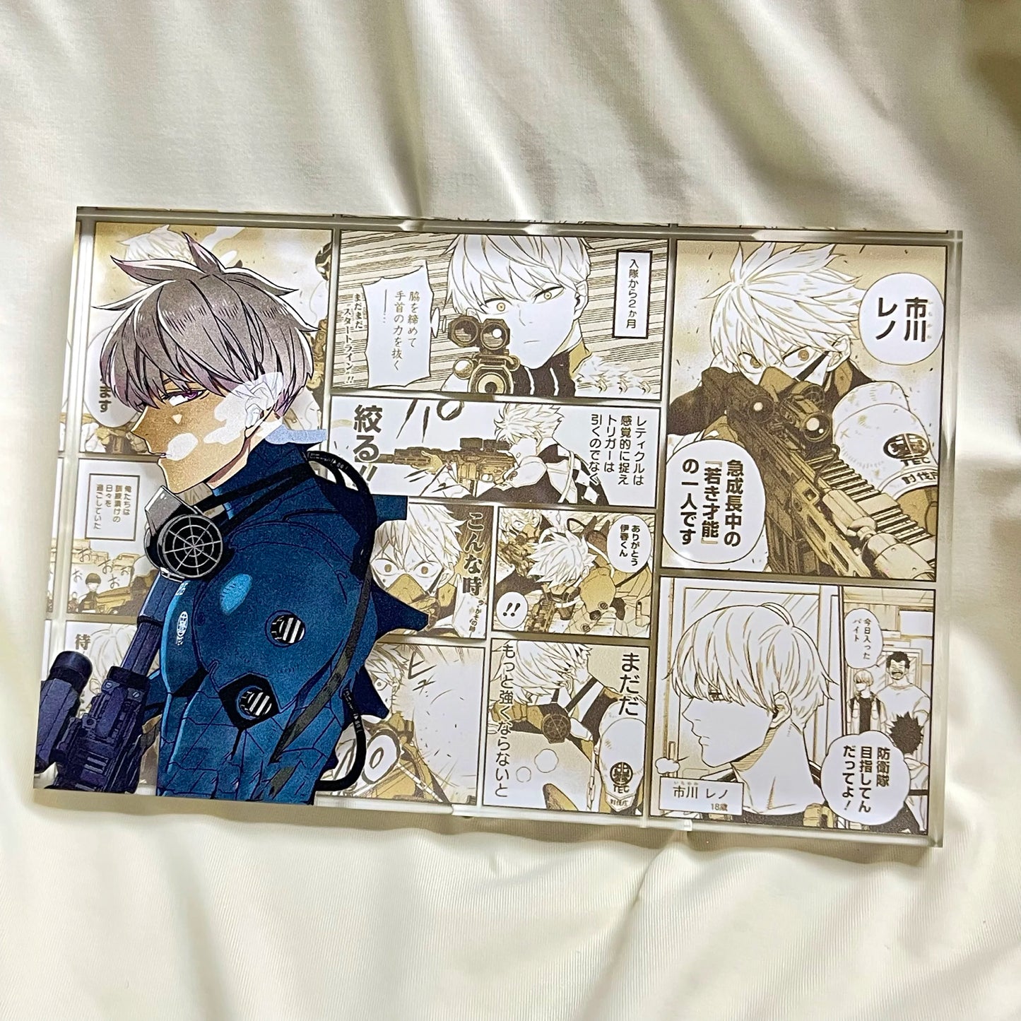 AniPanel Manga Art- Kaiju No. 8: Reno Ichikawa anime gift
