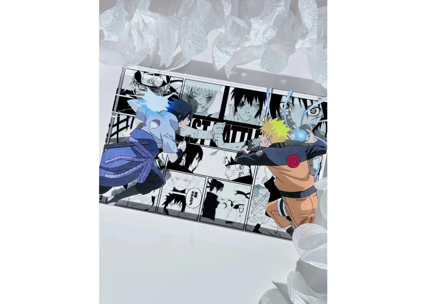 A Cool Anime Gift, AniPanel Manga Art - Naruto : Naruto & Sasuke The Final Valley