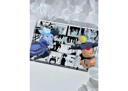 A Cool Anime Gift, AniPanel Manga Art - Naruto : Naruto & Sasuke The Final Valley