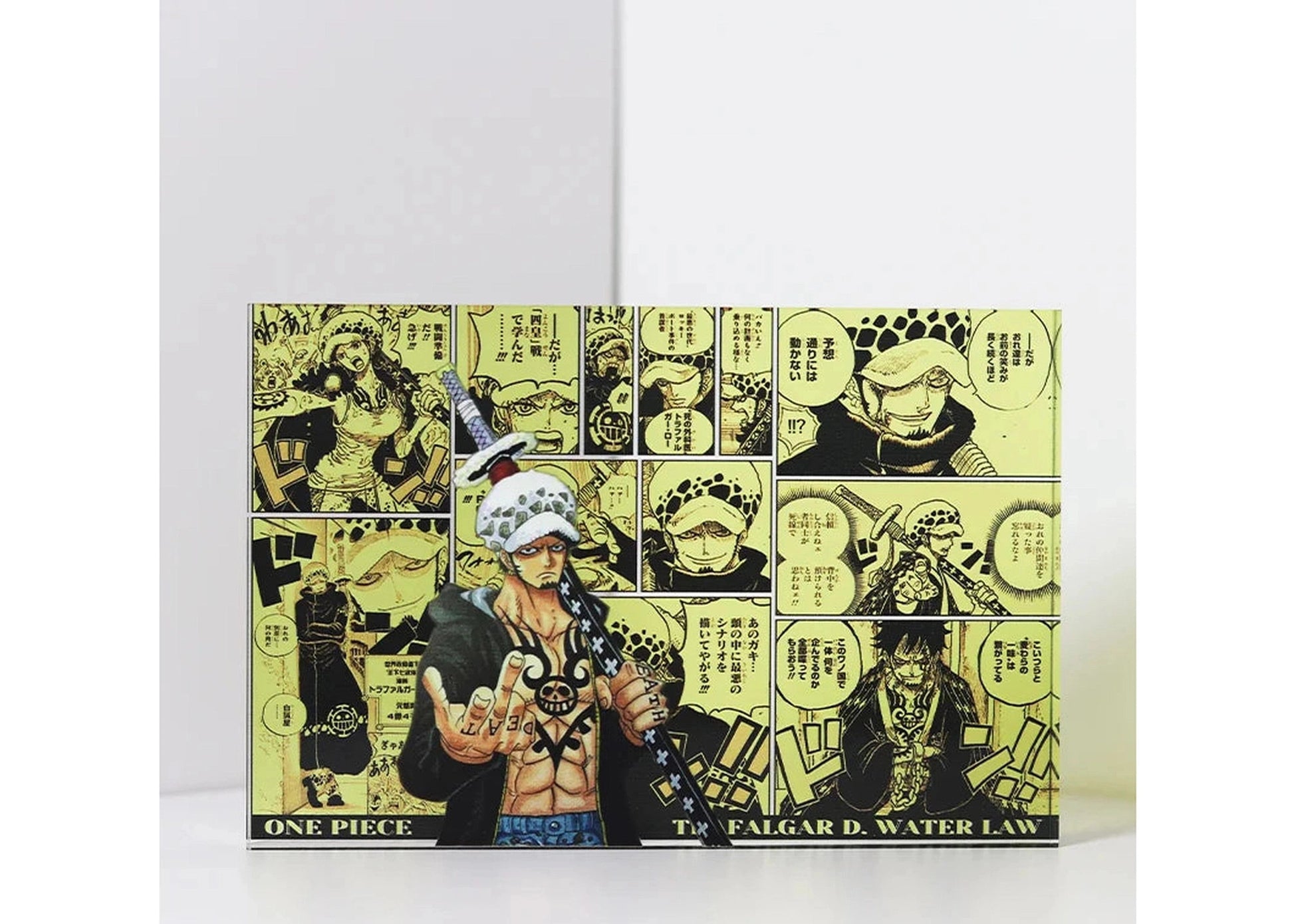 A Cool Anime Gift, AniPanel Manga Art - One Piece: Law