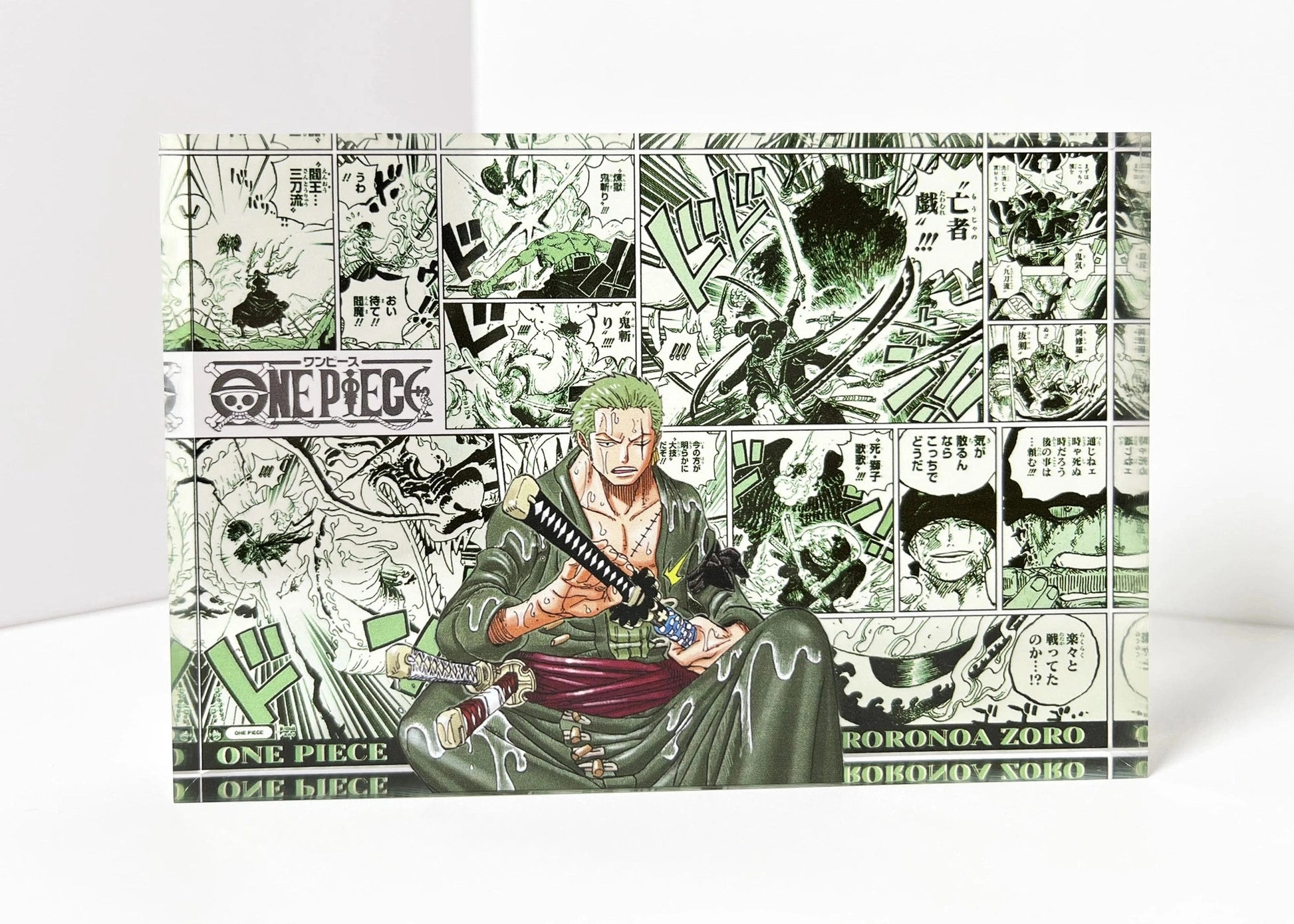 AniPanel Manga Art - One Piece: Rorona Zoro anime gift