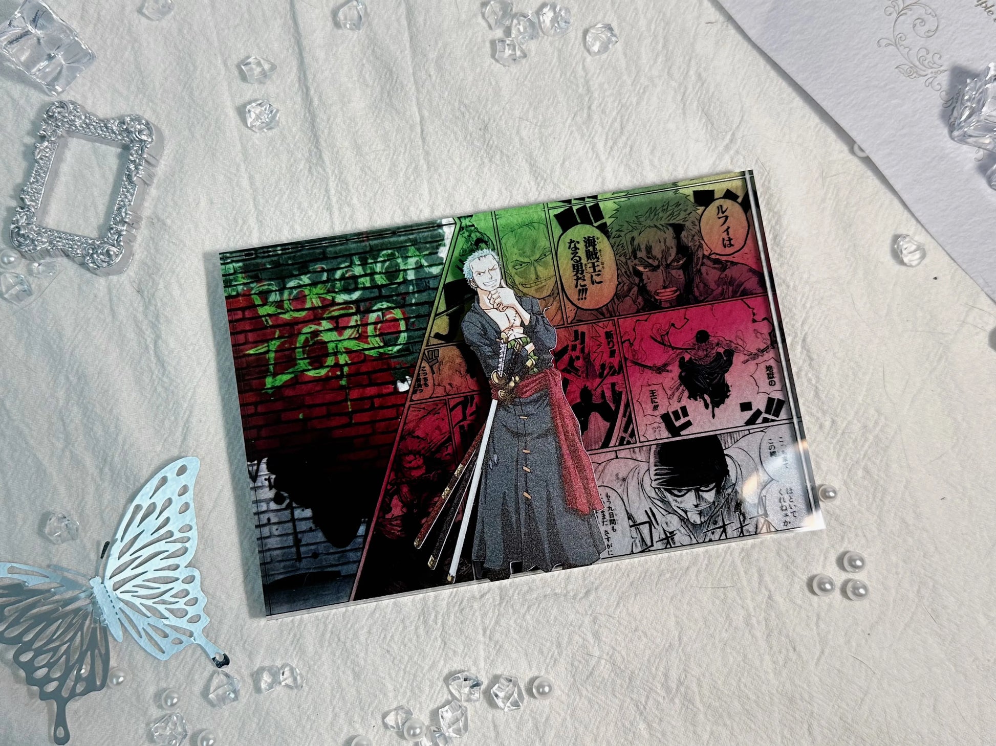 AniPanel Manga Art- One Piece: Roronoa Zoro anime gift