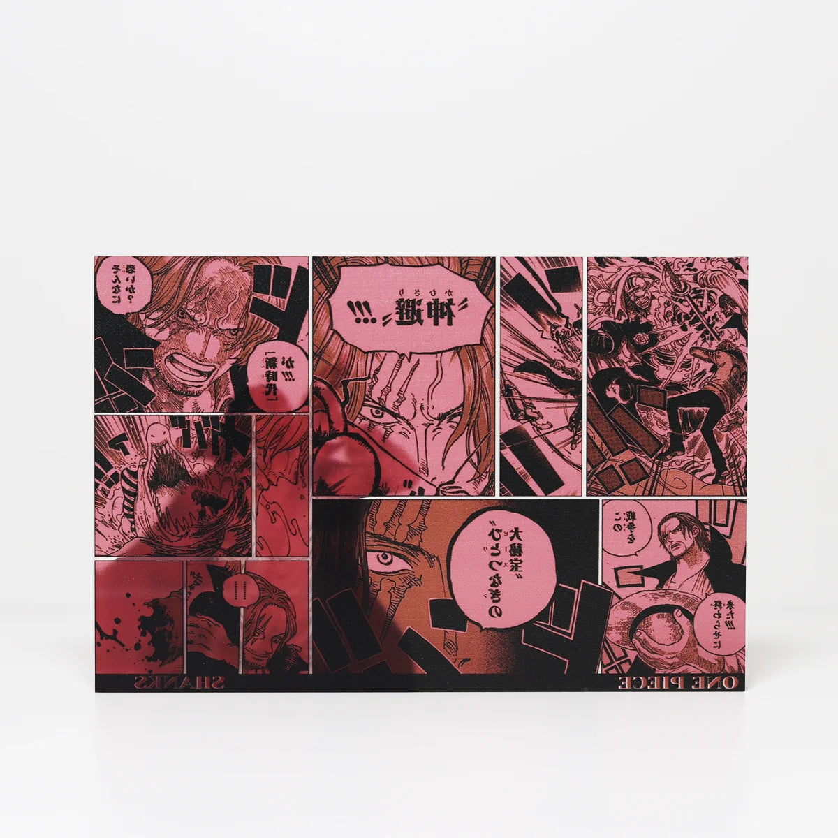 AniPanel Manga Art - One Piece: Shanks anime gift