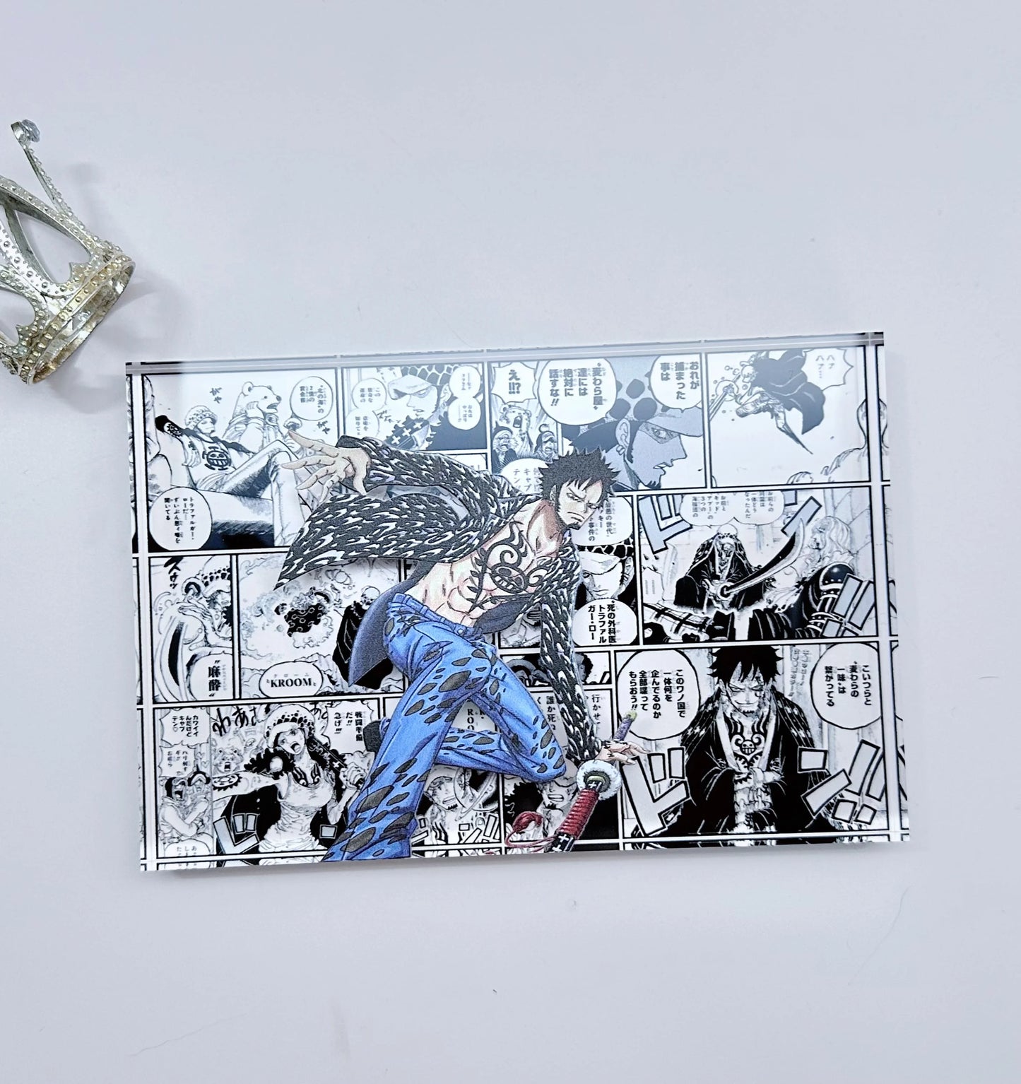 AniPanel Manga Art- One Piece: Trafalgar D. Water Law anime gift