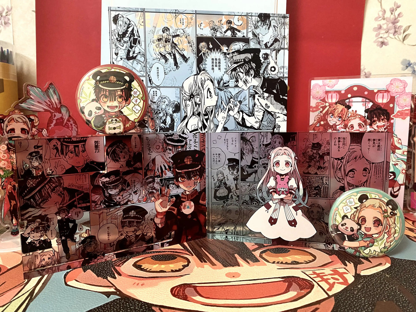 AniPanel Manga Art - Toilet-bound Hanako-kun: Mitsuba Tsukauchi anime gift