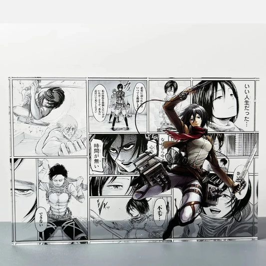 AniPanel Manga Art - Attack on Titan: Mikasa Ackerman